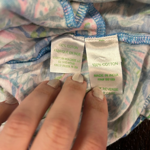 Lilly Pulitzer Cotton Floral Romper - Picture 9 of 9